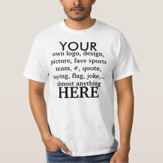 DITT egen logotyp, design, bild, favesportte… T-shirt