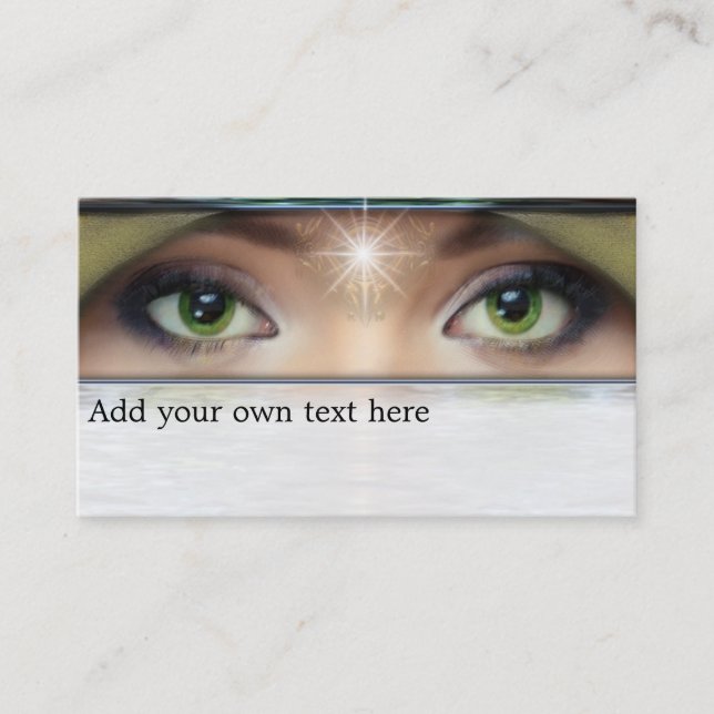 Ditt eget affärskort visitkort (Framsida)