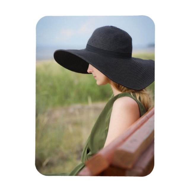 Ditt eget foto-Bild-magnet Magnet (Vertikal)