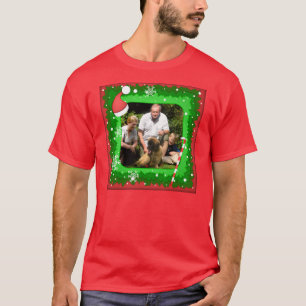 Ditt egna foto i en julram! - t-shirt