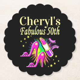 DITT FABULÖSA 50:E PERSONLIG-UTFORMNING UNDERLÄGG PAPPER