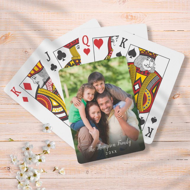 Ditt Favorit Familjefoto Casinokort (Skapare uppladdad)