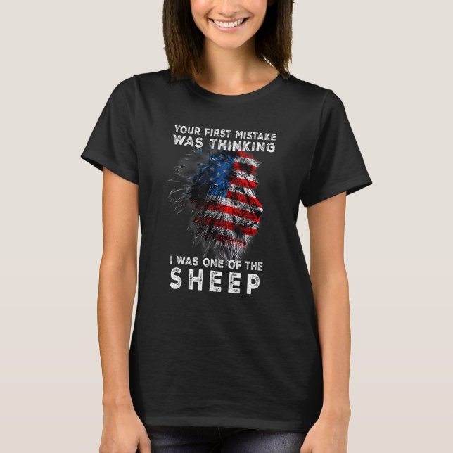 Ditt första fel under Lejona dagen T Shirt (Framsida)