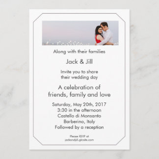 Ditt foto 5x7 inbjudningar