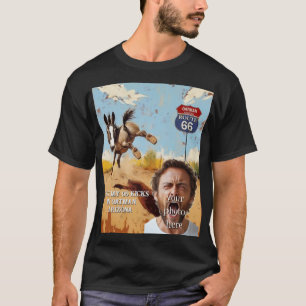 Ditt foto, få dina kicks, Oatman arizona, åsna T Shirt