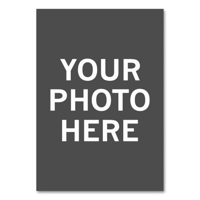 Ditt foto här bordsnummer (Framsidan)