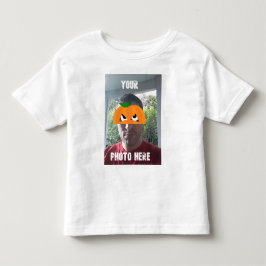 Ditt foto här Halloween-maskkostym T-Shirt