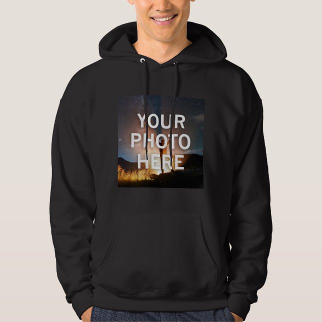 Ditt foto här hoodie (Framsida)