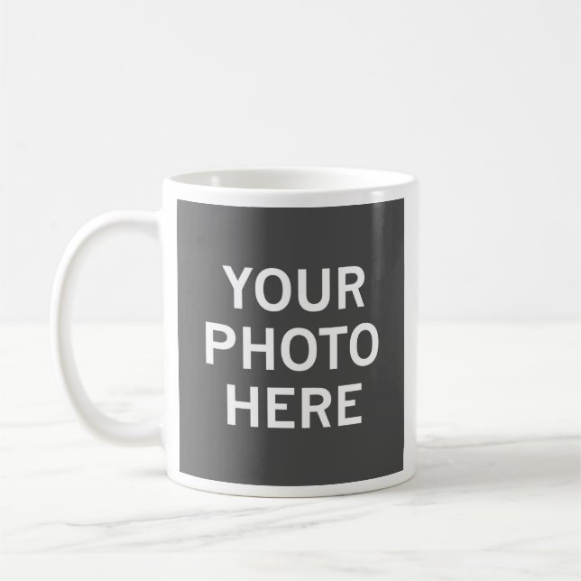 Ditt foto här kaffemugg (Vänster)