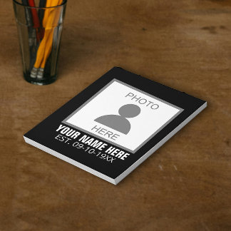 Ditt foto här Namn och din ålder Anteckningsblock