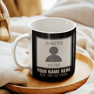 Ditt foto här Namn och din ålder Kaffemugg
