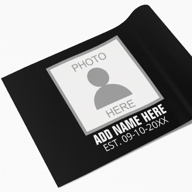 Ditt foto här Namn och din ålder Presentpapper (Skapare uppladdad)