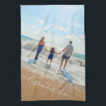 Ditt foto-kökshandduk med Anpassningsbar Kökshandduk<br><div class="desc">Anpassningsbarnas foto- och textkökshanddukar - Unik din egen utformning - Personlig-familj/vänner eller personlig gåva - Lägg till text och foto - Ändra storlek på och flytta inslag med verktyg! Välj teckensnitt / storlekt / färg ! Lycka till - BE Lycklig:)</div>