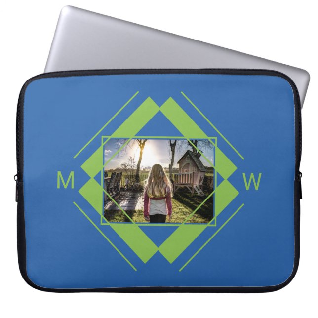 DITT foto- & monogram-laptop sleeve (Framsidan)