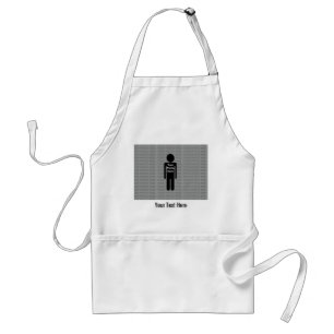 Ditt foto och din text här Anpassningsbar Apron Förkläde