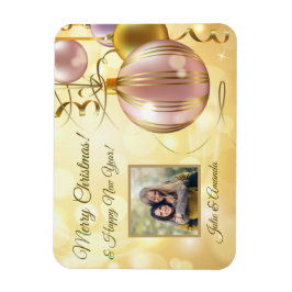DITT foto och namn(er) Julmagnet Bollar Magnet