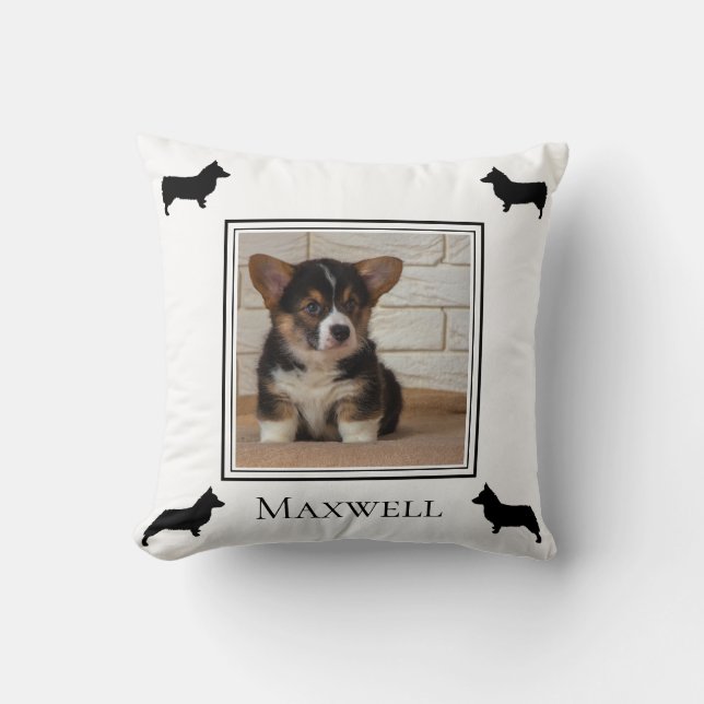 Ditt foto Pembroke Welsh Corgi Kudde (Framsida)