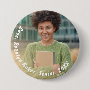 Ditt foto Personlig School Photo Button Knapp