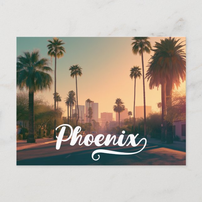Ditt Foto Phoenix Arizona Vykort (Framsida)