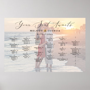 Ditt foto, SITTCHART, ALFABETISKT Poster