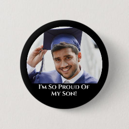 Ditt foto som är stolt av min Sonstudenten Knapp