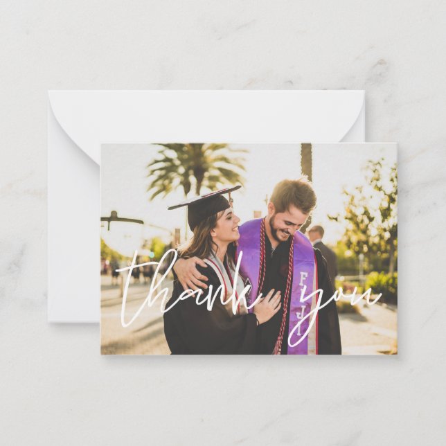 Ditt foto Studenten Hat-Tack - kretskort Anteckningskort (Framsida)