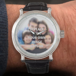 Ditt foto tryckt på en armbandsur