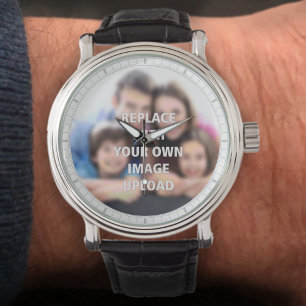 Ditt foto tryckt på en armbandsur