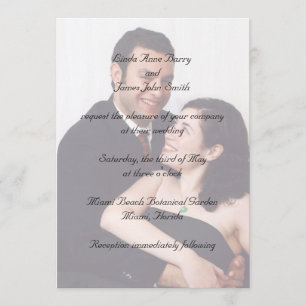 Ditt fotografera på bröllopinbjudningar inbjudningar