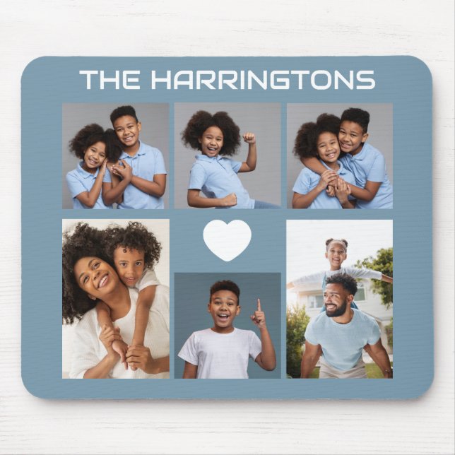 DITT Foton, text och Färg Musmatta (Framsidan)