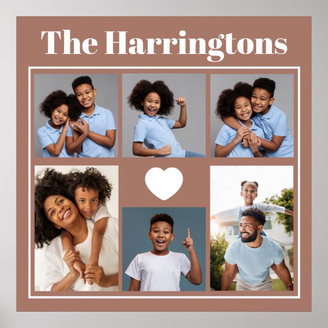 DITT Foton, text och Färg Poster (Framsidan)