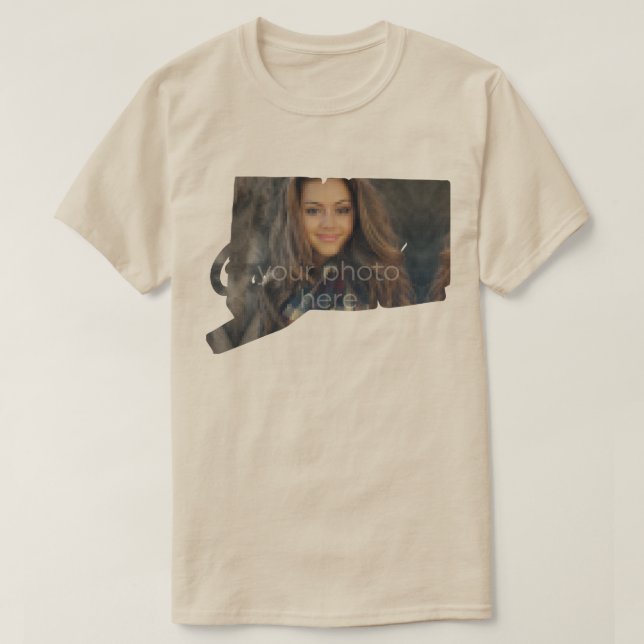 DITT FOTOTILLSTÅND FÖR Anslutningsform T-shirt (Design framsida)