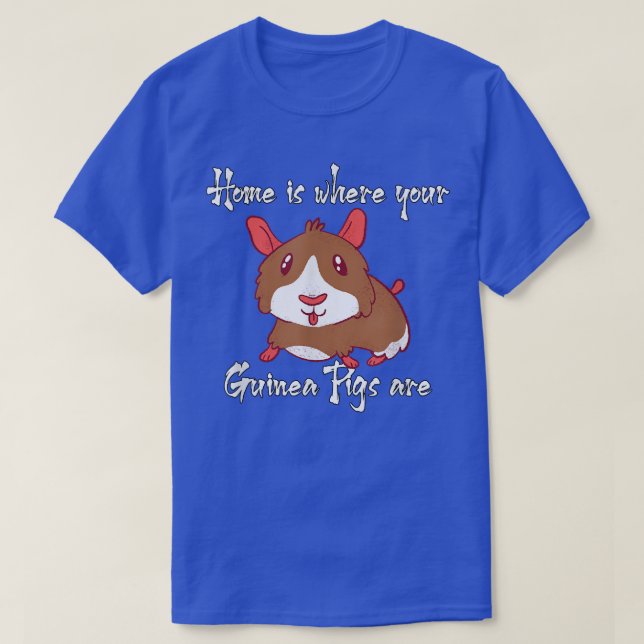 Ditt Guineas Grisar är 2731 hemma T Shirt (Design framsida)