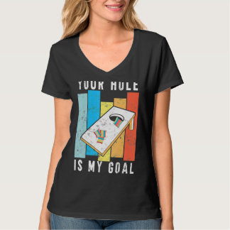 Ditt Hål är min mållåsbag i Stil T Shirt