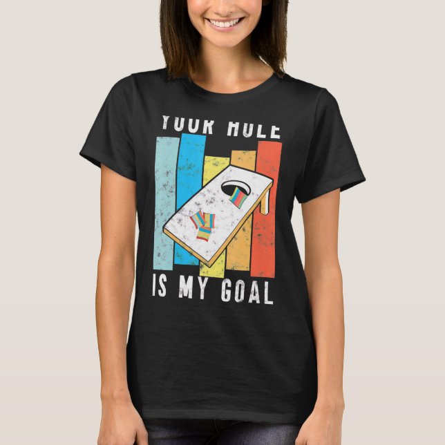 Ditt Hål är min mållåsbag i Stil T Shirt (Framsida)