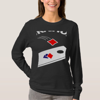 Ditt hål är mitt mål Cornhole Team Bean Bag Corn H T Shirt