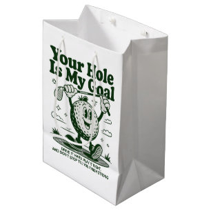 Ditt hål är mitt mål Roligt golf golfande golfare