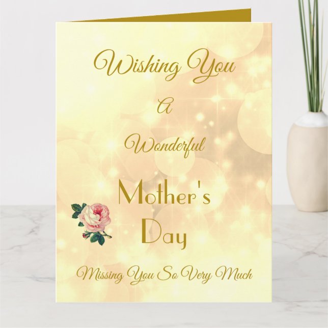 Ditt hälsningskort för Mors dag saknas Kort (Framsida)