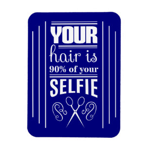 Ditt hår är 90% av din Selfie Magnet