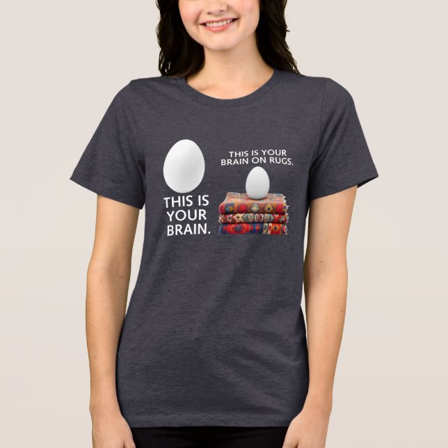 Ditt Hjärna på Mattor T Shirt (Framsida)