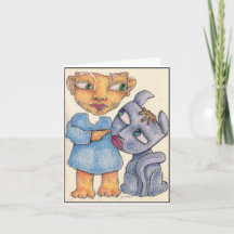 Ditt hund älskar dig-kort från Denis Gaston Art