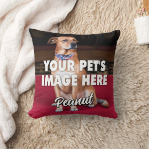 Ditt Hund Photo Dekorativ kudde