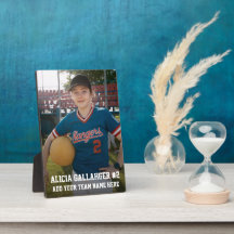 Ditt idrottsfoto | Personlig Plaque