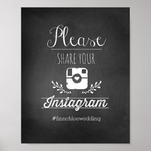 ditt Instagram 8 x 10 Poster