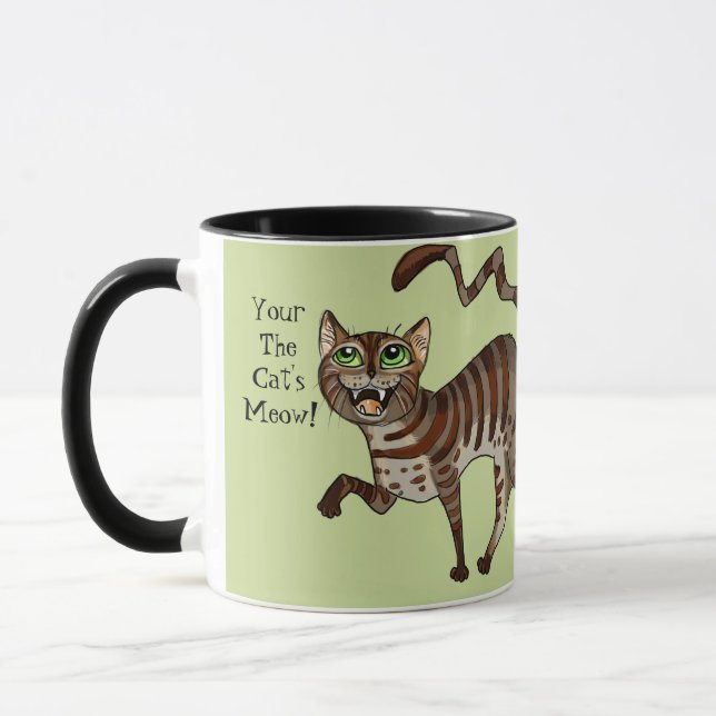 Ditt kattkött! mugg! mugg (Vänster)