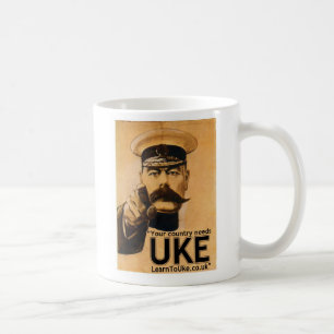 Ditt land behöver UKE! Kaffemugg
