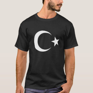 Ditt Land Istanbul-Turkiet Flagga T Shirt