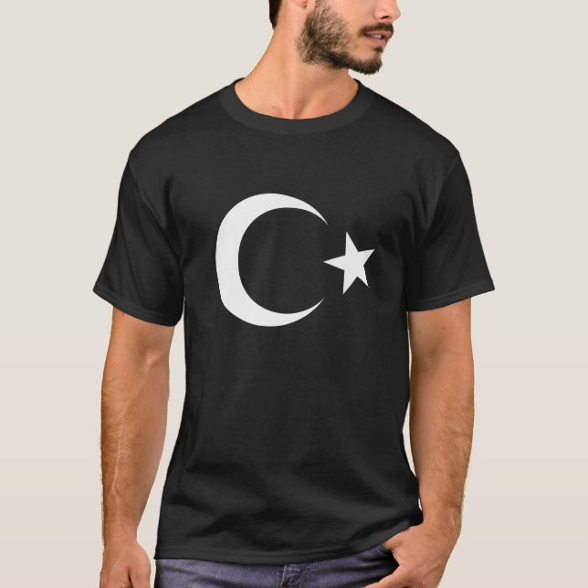 Ditt Land Istanbul-Turkiet Flagga T Shirt (Framsida)