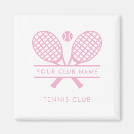 Ditt Land Klubb Namn tennis Team i någon Färg Magnet