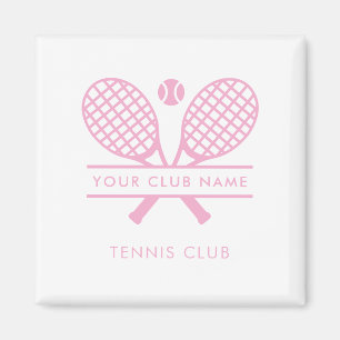 Ditt Land Klubb Namn tennis Team i någon Färg Magnet